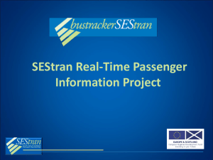 SEStran RTPI System