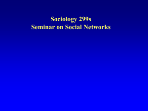 Introduction to Social Network Analysis