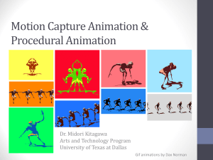 Types of 3D animations - The University of Texas at Dallas