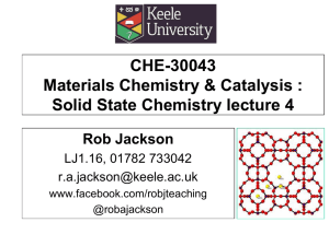 che-30043 SSC lecture 4