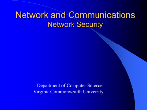 Security Issues in Optical Networks - People.vcu.edu