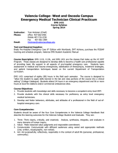 West and Osceola Campus Emergency Medical