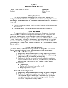 ART 385 Syllabus (Doc) - California State University, Northridge