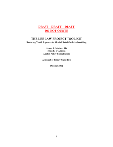 draft – draft do not quote the lee law project tool kit