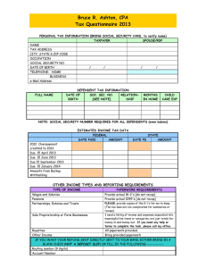 Sales Tax for major purchases