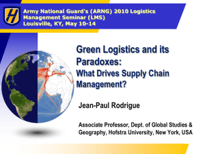 Green Logistics and its Paradoxes