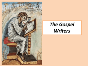 The Gospel of Matthew and the Gospel of Luke power point