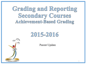 Grading and Reporting - School District of New Berlin