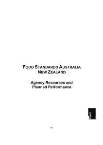 food standards australia new zealand