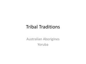 Tribal Traditions
