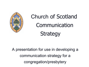 Local communication strategy workshop powerpoint presention