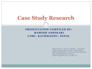 Case Study Research