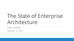 The State of Enterprise Architecture V2