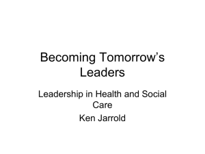 leadership by ken jarrold