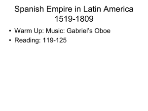 Spanish Empire in Latin America