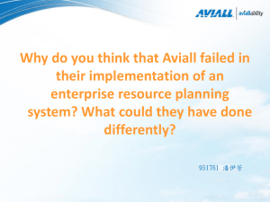 Aviall Inc.: from failure to success with Information Technology