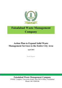 Faisalabad Waste Management Company