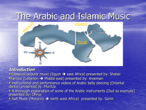 The Arabic and Islamic Music