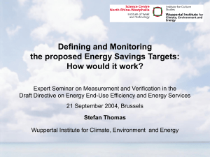 PowerPoint-Präsentation - European Council for an Energy Efficient