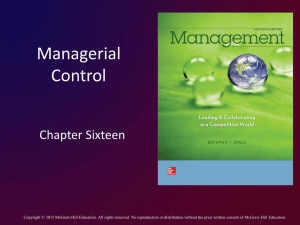 Managerial Control