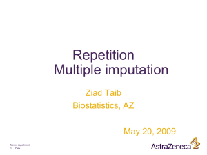 Statistical Analysis of Repeated Measures Data Using SAS (and R)