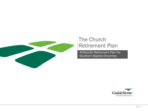 A12 - Church Retirement Plan - GuideStone Financial Resources