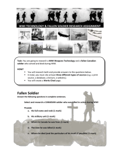 WWI TECHNOLOGY Asgn 2015 / Microsoft Word Document