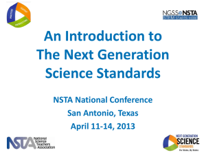 An Introduction to - National Science Teachers Association