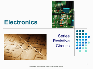 A Series Circuit