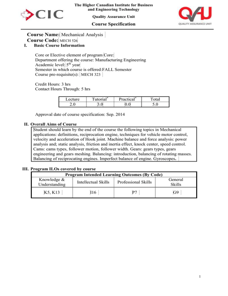 What Is Course Code And Course Title