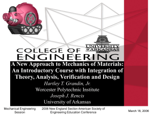 College of Engineering - Worcester Polytechnic Institute