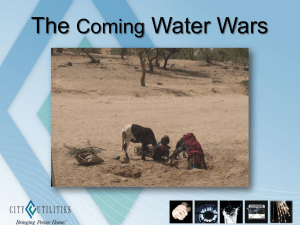 The Coming Water Wars