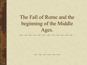 Fall of Rome - World of Teaching
