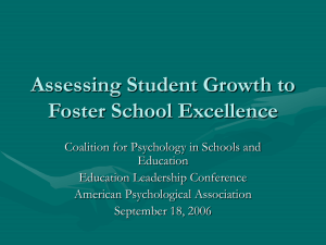 Status, Improvement, and Growth Models of School Accountability