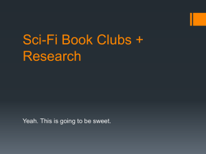 Book Clubs + Research
