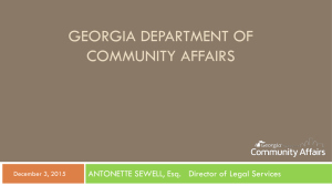 Fair Housing - Georgia Department of Community Affairs