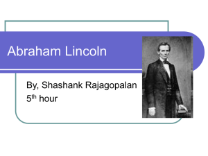 Abraham Lincoln wiki powerpoint