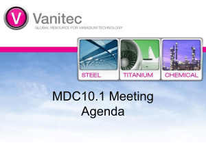 MDC10.1 Meeting Agenda