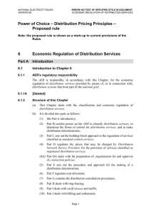 Distribution Pricing Principles Draft Rule (September 2013)