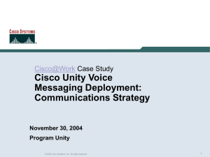 Cisco IT Case Study