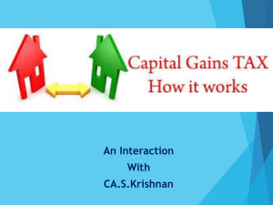 1. what is capital gain?