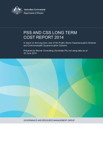 PSS and CSS Long Term Cost Report 2014