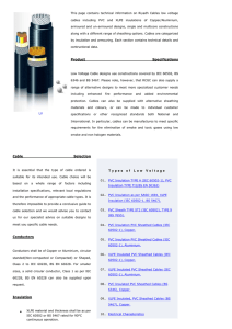 LV This page contains technical information on Riyadh Cables low