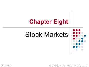 FINANCIAL MARKETS AND INSTITIUTIONS: A Modern Perspective