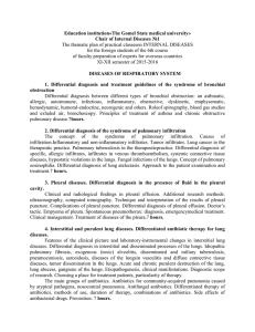 Education institution«The Gomel State medical university» Chair of