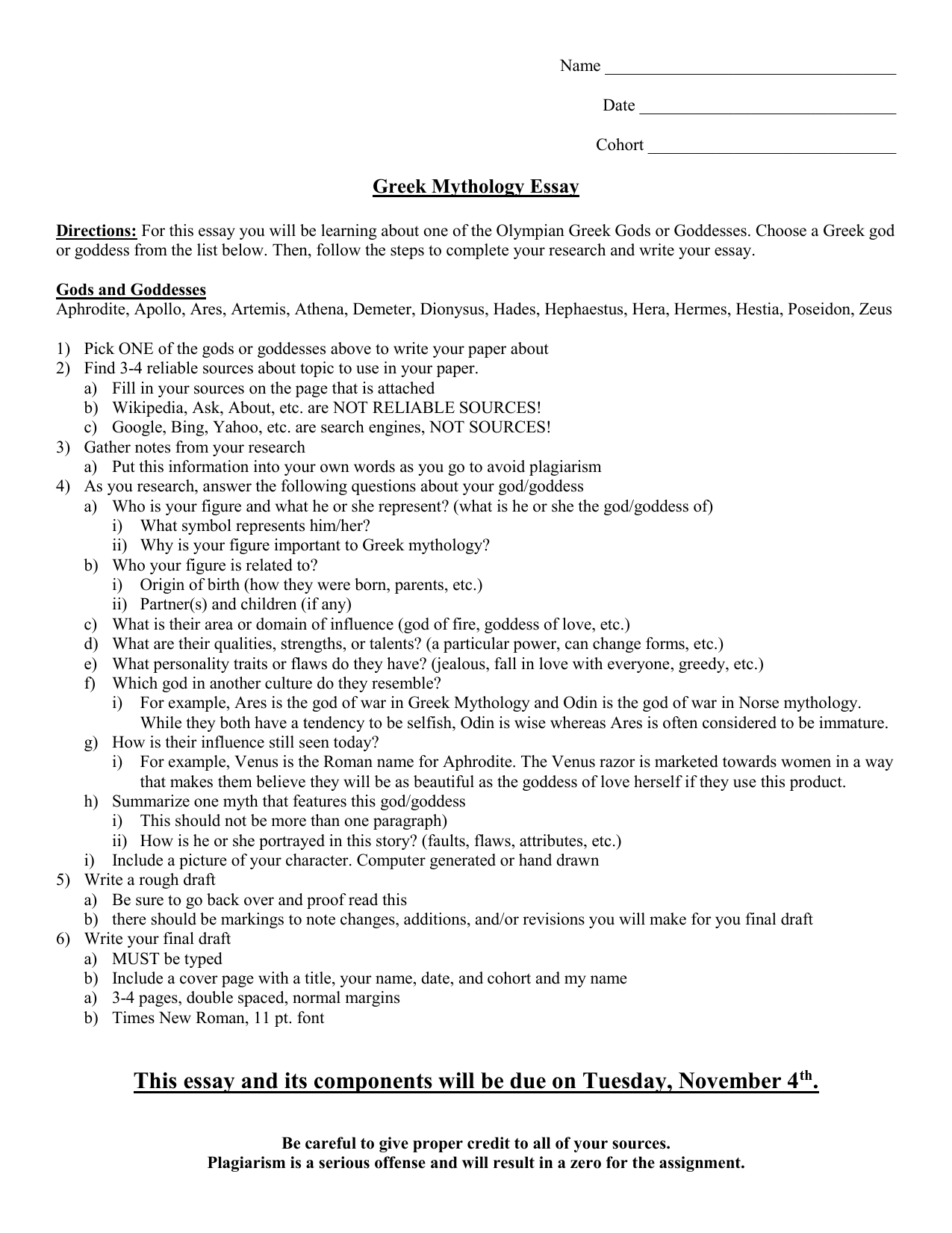 Sample of interest and activities for resume