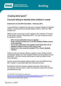 children's registers for the care bill committee (Word, 171KB)