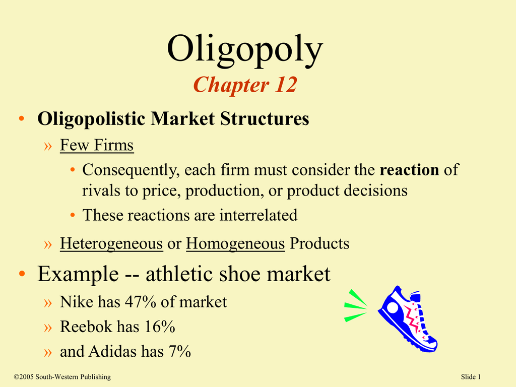 price leadership in oligopoly market