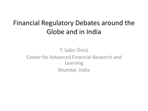 Financial Regulations in India