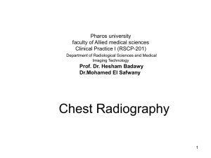 Chest Radiography and Indications